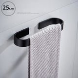 Towel Rail Rack Towel Holder Bathroom Towels Rack Hanger No drilling Space Aluminium Wall Mounted Towel Rack Bar Towel Rail