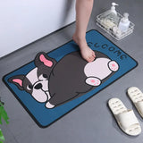 Cartoon Panda Bath Mat Super Absorbent Bathroom Mat Cute Animal Rug Bedroon Floor Carpet Home Entrance Shower Bathroom Foot Mats