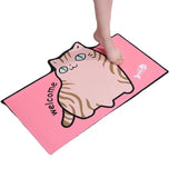 Cartoon Panda Bath Mat Super Absorbent Bathroom Mat Cute Animal Rug Bedroon Floor Carpet Home Entrance Shower Bathroom Foot Mats